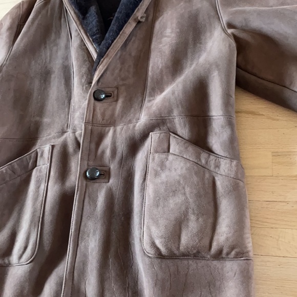 NWOT Rafel Brothers Sheepskin Shearling Size 48 - Like new - one owner - Picture 6 of 9